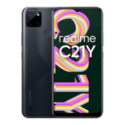 Realme C21-Y - Double Sim - Ecran 6.5'' - 32Go, 3Go RAM - Noir