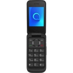 Alcatel 2057D - Téléphone à clapet - Noir