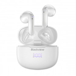 Blackview Airbuds 7 (Écouteurs sans fil - Affichage LED - Bluetooth 5.3) Blanc