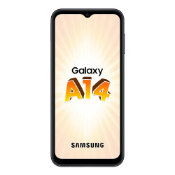 Samsung A145R/DSN Galaxy A14 (Double Sim - 6.6'' - 128 Go, 4 Go RAM) Noir