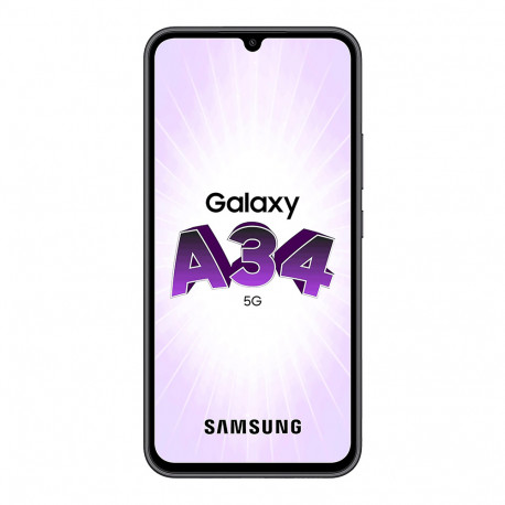 Samsung A346B/DSN Galaxy A34 5G (Double Sim - 6.6", 128 Go, 6 Go RAM) Graphite