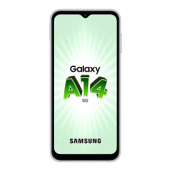 Samsung A146P/DSN Galaxy A14 5G (Double Sim - 6.6'' - 64 Go, 4 Go RAM) Argent