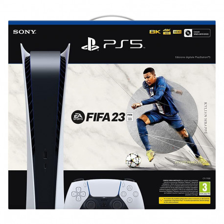 Pack Sony Playstation 5 - Édition Digitale + FIFA 23