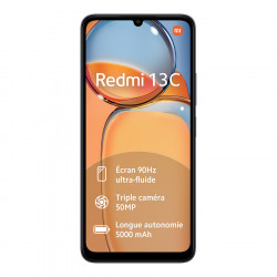 Xiaomi Redmi 13C (Double Sim - 6.74'' - 128 Go, 6 Go RAM) Noir