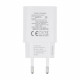 Forcell - Adaptateur Secteur 2 Ports (Port Type A et Type C, 30W, Blanc) Emballage Original