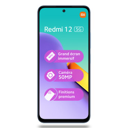 Xiaomi Redmi 12 5G (Double Sim - 6.79'' - 128 Go, 4 Go RAM) Bleu