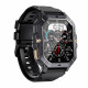 Oukitel BT101 (Montre Connectée Robuste - 2.02'' - Réponds aux appels) Noir