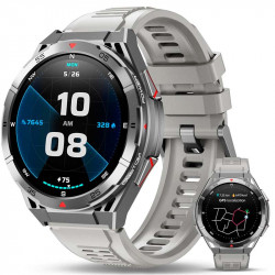 Oukitel BT12 (Montre Connectée Robuste - 1.43'' - Réponds aux appels) Gris