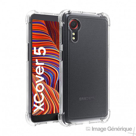 Coque Silicone Pour Samsung Galaxy Xcover 6 Pro (0.5mm, Transparent) En Vrac