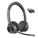 Caque Sans Fil Poly Voyager 4320 MS - (Stéréo - Bluetooth - USB-A) Noir
