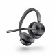 Caque Sans Fil Poly Voyager 4320 MS - (Stéréo - Bluetooth - USB-A) Noir