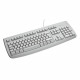 Logitech Deluxe Keyboard (Clavier AZERTY) Blanc
