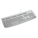 Logitech Deluxe Keyboard (Clavier AZERTY) Blanc