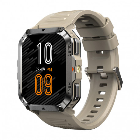 Blackview W70 Pro (Montre connectée - 2.01'' - Appels bluetooth) Khaki