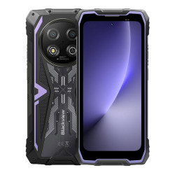 Blackview Rock 2 (NFC - 6.67'' - 256 Go, 12 Go RAM - 15000mAh) Violet