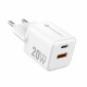 Forcell - Adaptateur Secteur 2 Ports (Port Type A et Type C, 20W, Blanc) Emballage Original