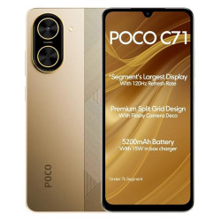 POCO C71 (6,88'' - 3Go, 64Go ROM) Or