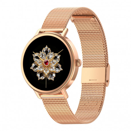 Blackview X30 (Montre connectée - 1.26'' - Appels Bluetooth) Or