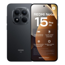 Xiaomi Redmi Note 15 Pro 4G (6.83'' - 8Go, 256Go ROM) Noir