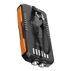 Blackview Terra 10 (Batterie externe - torche - multicables - 10000 mAh) Orange