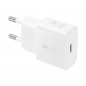 Samsung EP-T2510EWE - Adaptateur Secteur USB Type C (25W, Fast Charge, Blanc) En vrac