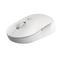 Xiaomi Mi Dual Mode Wireless Mouse Silent Edition - Souris sans fil (Bluetooth, 1300DPI) Blanc